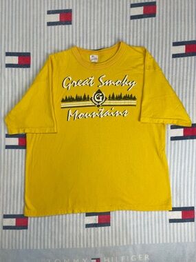Vintage Great Smokey Mountains Nature Hiking short sleeve tee shirt